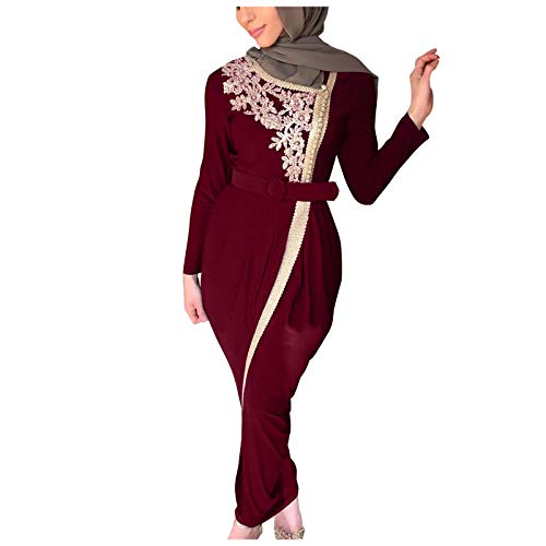 Abaya Muslim Damen Dubai Damen Gebetskleidung Mit Hijab Rosenkranz, Muslim Kleidung Für Frauen, Türkisch Muslimische Lang Kleider Set, Abaya Jilbab, Islamische Burka, Dubai Kaftan Kleid Für Ramadan, A von callmo