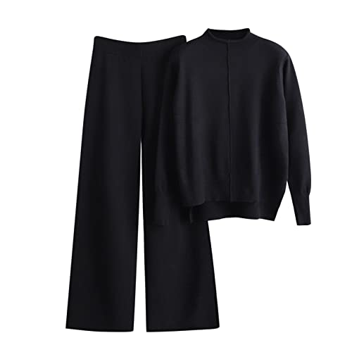 Damen Anzug Elegant 2 Teilig,Damen Hausanzug mit Kapuze 2 Teile Herbst Buchstaben Druck Langarm Trainingsanzug Frau Lose Jogginganzug Kapuzenpullover Jogginghose für Damen Yoga Gym Damen Trainingsanzu von callmo