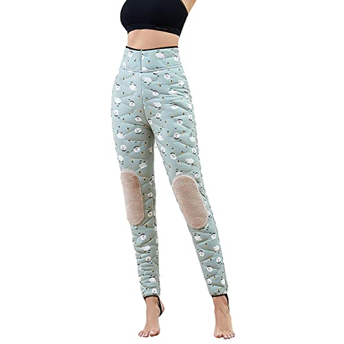 Hosen Damen, Gefütterte Leggings Damen Thermoleggings Winter Super Dicke Warme Fleece Leggings Frauen Grosse Grössen Kaschmir Thermo-Leggings Lange Gefütterte High Waist Strumphosen Yogahosen Damen von callmo