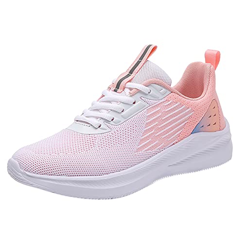 Komfortschuhe Damen Slipper Sneaker Damen Mesh Atmungsaktiv Elegante Schuhe Turnschuhe Sportschuhe Leichtgewichts Komfortabel Frauen Walkingschuhe Halbschuhe Cushion Wasserdicht Flach Für Sporthalle von callmo