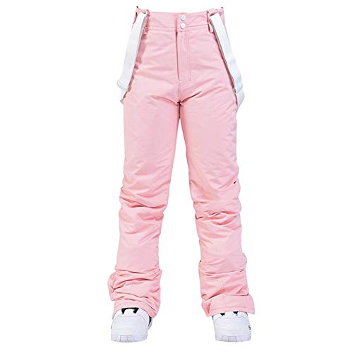 Schneehose Damen Mit Hosenträger: Skihose Herren Mit Verstellbaren Trägern Wanderhose Outdoor Hosenträger Warm Arbeitshose Winter Trekkinghose Winddichte Snowboardhose/Softshellhose/Outdoorhose von callmo