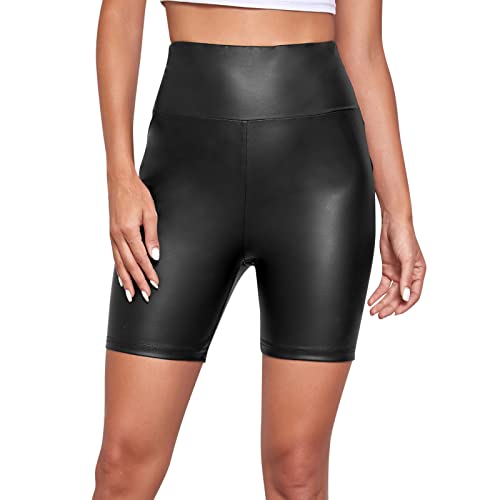 Shorts Damen Elegant Winter,Damen-Yoga-Shorts, hohe Taille, Workout, Fitnessstudio, einfache Kontur, nahtlose Yoga-Shorts von callmo