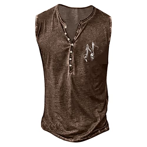 Tank Top,Herren Tank Top 3D Grafik Druck Tank Top Männer Gym Top Sommer Sport Muskelshirt Ärmellos S-XXL Herren T-Shirt ohne Ärmel Tanktop Shirt ohne Ärmel Fitness Tank Top Sport von callmo