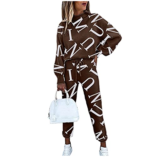 Zweiteiler Fur Damen Sportanzug Damen,Frauen 2 Teile Set Top Hosen Langarm-Anzug solide mittlere Länge lässige Sport Langarm-Hosenanzug Jogginganzug Damen Set Sexy Frauen Langarm Glänzend Metallisch Zweiteiler Fur Damen Sportanzug Damen,Frauen 2 Teile Set Top Hosen Langarm-Anzug solide mittlere Länge lässige Sport Langarm-Hosenanzug Jogginganzug Damen Set Sexy Frauen Langarm Glänzend Metallisch von callmo