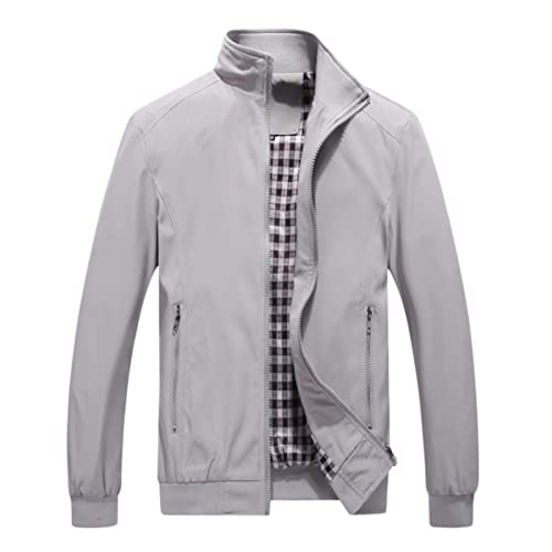 callmo Bomberjacke Herren Leichte Sommerjacke Übergangsjacke Dünne Blouson Sommer Jacken Casual Jacket Freizeitjacke Langarm Pilotenjacke Sweatjacke Frühlingsjacke Softshelljacke Große Größen von callmo