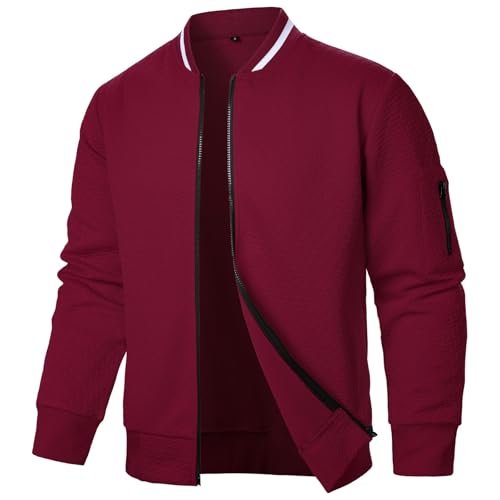 callmo Bomberjacke Herren Leichte Sommerjacke Übergangsjacke Dünne Blouson Sommer Jacken Casual Jacket Freizeitjacke Langarm Pilotenjacke Sweatjacke Frühlingsjacke Softshelljacke Große Größen callmo Bomberjacke Herren Leichte Sommerjacke Übergangsjacke Dünne Blouson Sommer Jacken Casual Jacket Freizeitjacke Langarm Pilotenjacke Sweatjacke Frühlingsjacke Softshelljacke Große Größen von callmo