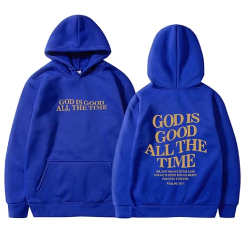 callmo Christliche Sweatshirts für Frauen Gott ist gut die ganze Zeit mit Kapuze Jesus Sweatshirt mit Taschen Loose Fit Frauen Herbst Kleidung callmo Christliche Sweatshirts für Frauen Gott ist gut die ganze Zeit mit Kapuze Jesus Sweatshirt mit Taschen Loose Fit Frauen Herbst Kleidung von callmo