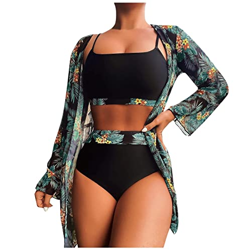 callmo Damen Badeanzug Sport Damen Badeanzug mit Schnürung Plunge Einteiler Gerippte Einteilige Bademode Swimsuit von callmo