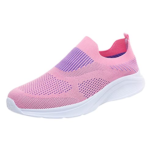 callmo Freizeitschuhe Damen Slip On Sneakers Damen Turnschuhe Sportschuhe Fitness Freizeitschuhe Atmungsaktiv Leichtgewichts Joggingschuhe Bequem Laufschuhe Outdoor Walkingschuhe von callmo