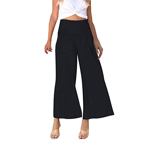 callmo Hosen Damen Damen Split Wide Leg Yogahose Harem Hippie Pants Damen Baggy Stretchy Lounge Pants Tanzhose von callmo