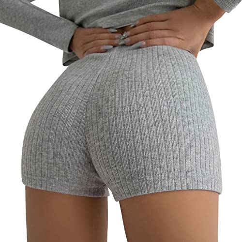 callmo Shorts Damen Sport Eng,Leder Shorts Damen Kurz Lederoptik Glanz Hose Push Up Kunstleder Hotpants Ledershort Casual Party Shorts Sexy Clubwear von callmo