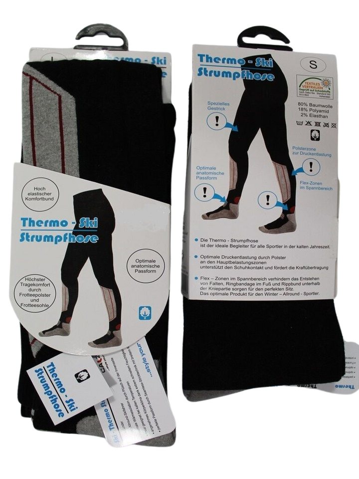 calze ED Thermostrumpfhose Unisex Thermo Ski Strumpfhose Sport Winter Baumwolle Skisocken 40/42 calze ED Thermostrumpfhose Unisex Thermo Ski Strumpfhose Sport Winter Baumwolle Skisocken 40/42 von calze ED
