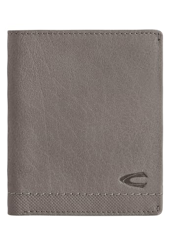 camel active Nimbus Herren Geldbörse Hochformat RFID Leder Mittelgroß Grau von camel active