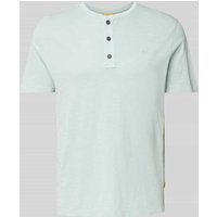 camel active T-Shirt mit Label-Stitching in Tuerkis, Größe XXL von camel active