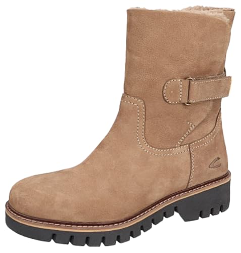 Camel Active Damen 53IAS06 Mode-Stiefel, Hellbraun, 42 EU von camel active