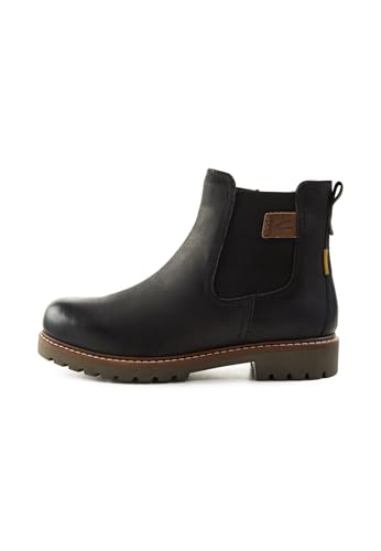 camel active Damen Chelsea Boot mit Reißverschluss Schwarz, womenswear-38 von camel active