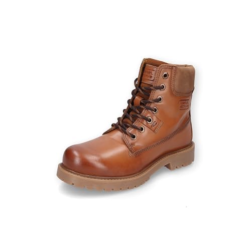 camel active Damen Schnürboots aus echtem Rindsleder Cognac, womenswear-36 von camel active