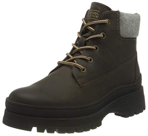 camel active Damen Mountain Mode-Stiefel, Dark Brown, 38 EU von camel active