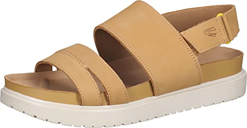 camel active Damen Pad Sport Sandale, Natural, 38 EU von camel active