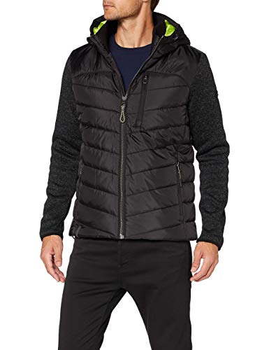 Camel Active Herren 4301704r3640Steppjacke, Schwarz, 66 von camel active