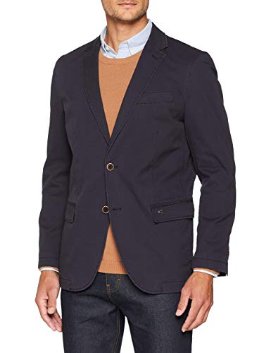 camel active Herren 442535 Blazer, Blau (Uni Navy 43), 26 von camel active