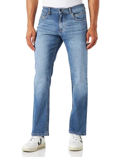 camel active Herren Relaxed Fit 5-Pocket Jeans aus Baumwolle Blau, menswear-36/30 von camel active