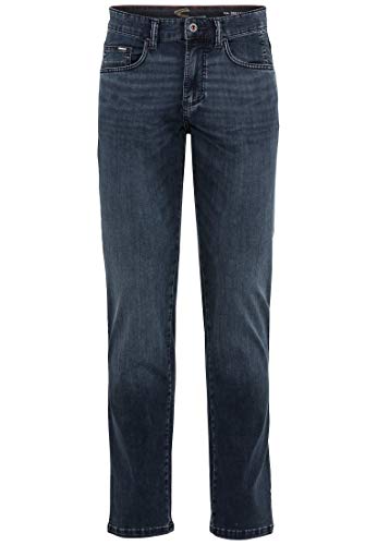 Camel Active Herren 5-pocket Houston Straight Jeans, Blau (Blue/Black 40), 33W / 34L von camel active