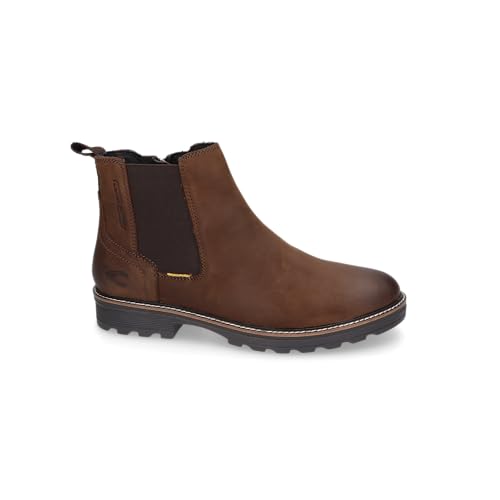 camel active Herren Klassische Stiefeletten, Männer Stiefeletten,Wechselfußbett,wasserabweisend,warm gefüttert,Cafe,41 EU von camel active