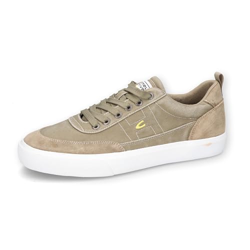 camel active Herren Canvas Sneaker mit Logostickerei Beige-Braun, menswear-45 camel active Herren Canvas Sneaker mit Logostickerei Beige-Braun, menswear-45 von camel active