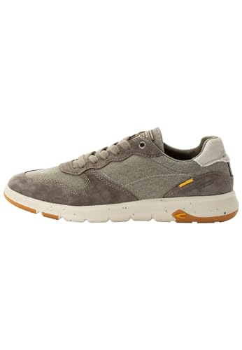camel active Herren Canvas Sneaker mit Lederbesatz Khaki, menswear-40 camel active Herren Canvas Sneaker mit Lederbesatz Khaki, menswear-40 von camel active