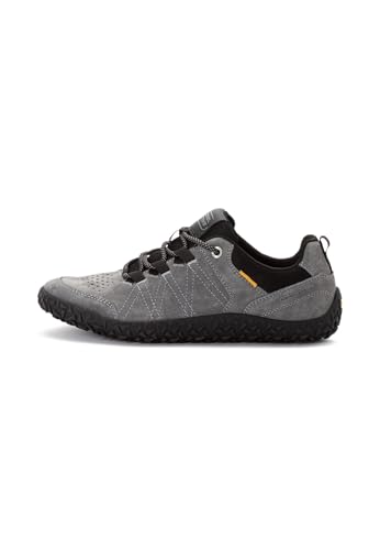 camel active Herren Sneaker aus Nubukleder und Textil Grau, menswear-45 von camel active