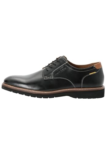camel active Herren Schnürschuh aus echtem Leder Schwarz, menswear-44 camel active Herren Schnürschuh aus echtem Leder Schwarz, menswear-44 von camel active