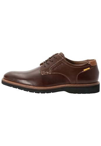 camel active Herren Schnürschuh aus echtem Leder Braun, menswear-44 von camel active