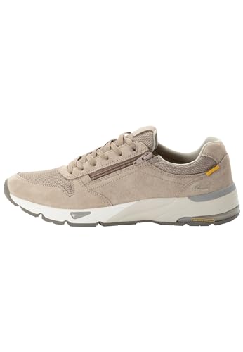 camel active Herren Leder Sneaker mit Mesh-Einsatz Taupe, menswear-41 camel active Herren Leder Sneaker mit Mesh-Einsatz Taupe, menswear-41 von camel active
