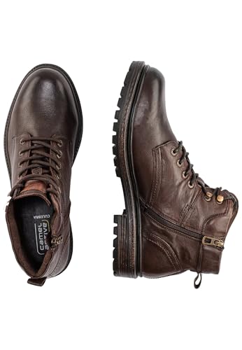 camel active Herren CLUEBRA Boot mit Reisverschluss Braun, menswear-46 von camel active