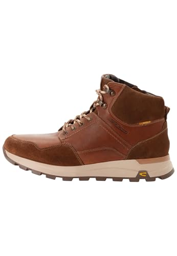 camel active Herren Denali Trekking Boot aus echtem Leder Cognac, menswear-46 von camel active