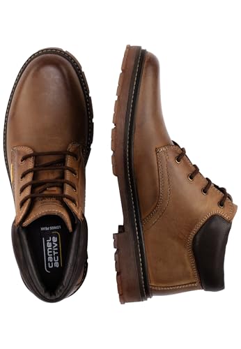 camel active Herren Longs Peak Boots aus Leder Braun, menswear-46 von camel active