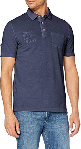Camel Active Herren Camel Active H-polos 1/2 Arm Poloshirt, Blau (Navy Core Los 19), S von camel active