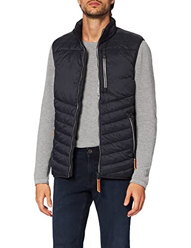 Camel Active Herren Camel Active Weste-stepp Sportweste, Blau (Navy 46), 50 von camel active