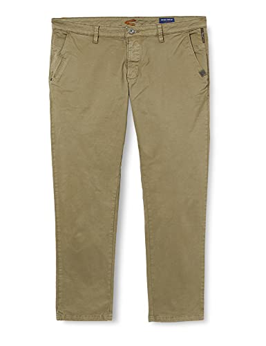 Camel Active Herren Chino-madison Straight Jeans, Grün (Light Khaki 34), 33W / 34L von camel active