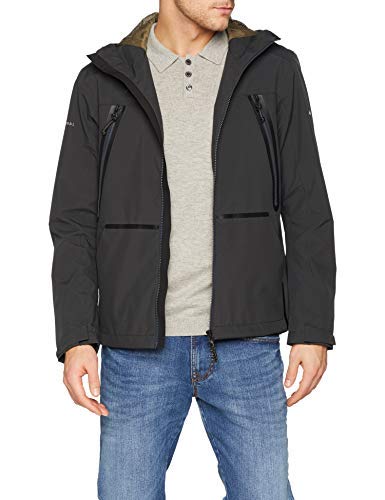 Camel Active Herren Jacke 430820, Grau (Dark Olive 36), Medium (Herstellergröße: 98) von camel active