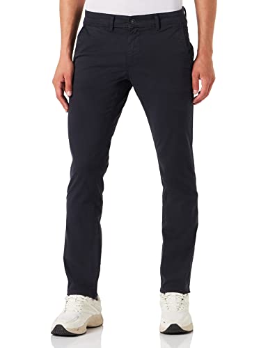 Camel Active Herren Regular Fit Houston Chino mit Stretchanteil Hose, Dunkel Blau, 32 von camel active