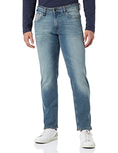 Camel Active Herren Slim Fit Jeans Hose Madison Jeans ,Mittelblau (Mid Greencast),40W / 34L von camel active