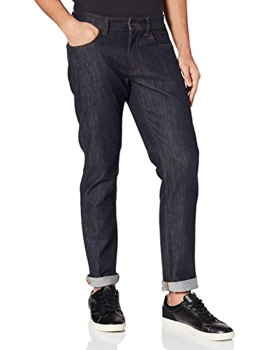 camel active Herren Slim Fit Raw Denim Dunkelblau, menswear-35/34 von camel active