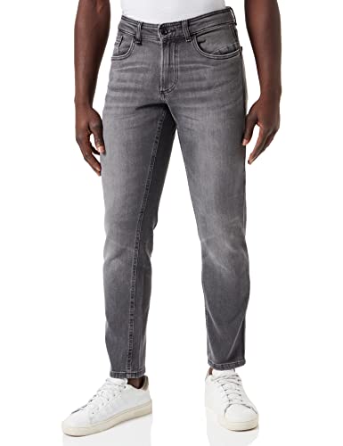 camel active Herren Slim Fit fleXXXactive® Jeans Dunkelgrau, menswear-35/34 von camel active