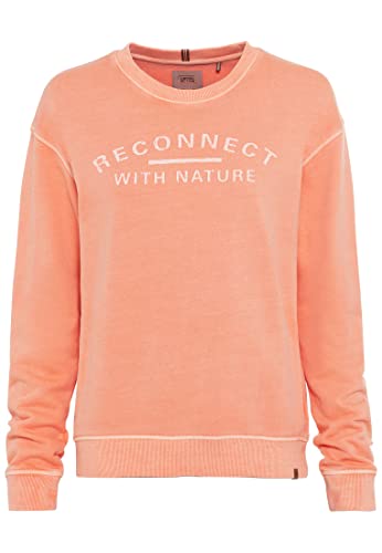 camel active Damen Sweatshirt aus Organic Cotton Salmon Womenswear-XL von camel active