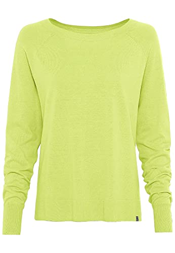 Camel Active Womenswear Damen 3095335K69 Pullover, Zitrone, S von camel active