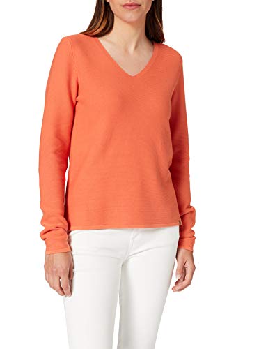 Camel Active Womenswear Damen 3095345K78 Pullover, BURNED ORANGE, XL von camel active