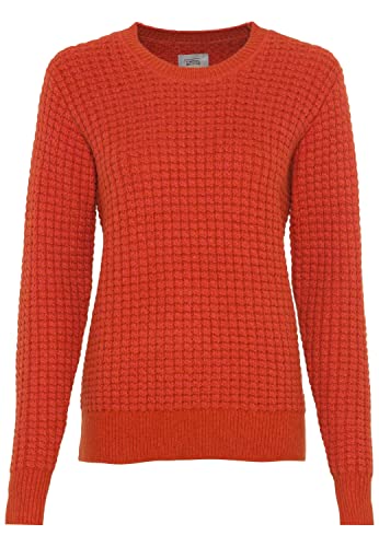 Camel Active Womenswear Damen 3095646k03 Pullover, Burned Orange, L von camel active