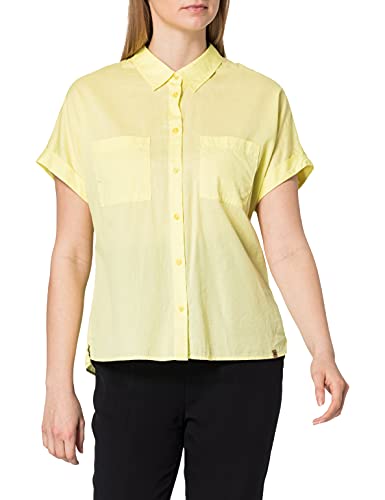 Camel Active Womenswear Damen 3098205S65 Bluse, LEMON, XL von camel active